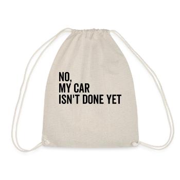 Non Ma voiture n’est pas encore terminée - Sac de sport léger - nature - Devant