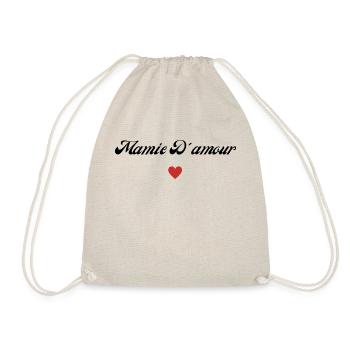 mamie d'amour - Sac de sport léger - nature - Devant