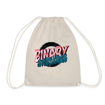 présenter cool design humour pansexuel heureux - Sac de sport léger - nature - Devant