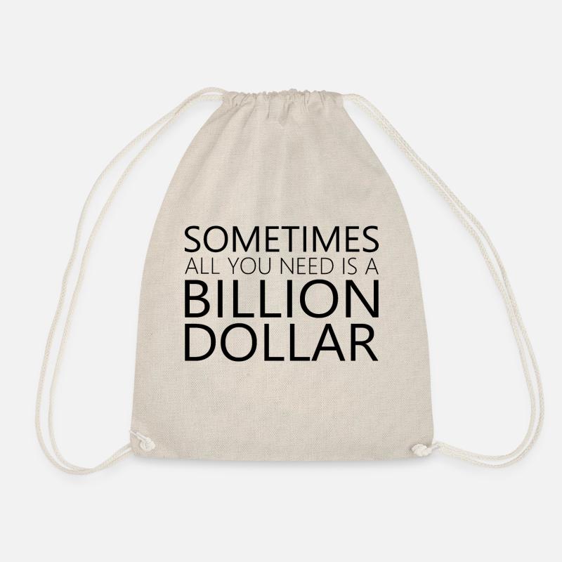 Billion Dollar Shirt - Turnbeutel - Natur