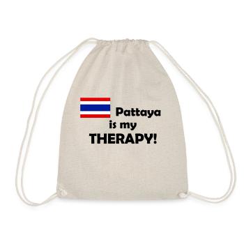 Pattaya is my Therapy - Turnbeutel - Natur - Vorne