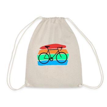 Bicyclette - Sac de sport léger - nature - Devant