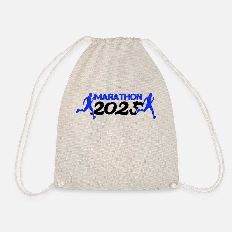 marathon 2025 - Turnbeutel - Natur