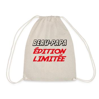 BEAU PAPA édition limitée - Sac de sport léger - nature - Devant