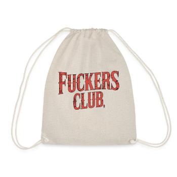 FUCKERS CLUB - Drawstring Bag - nature - Front
