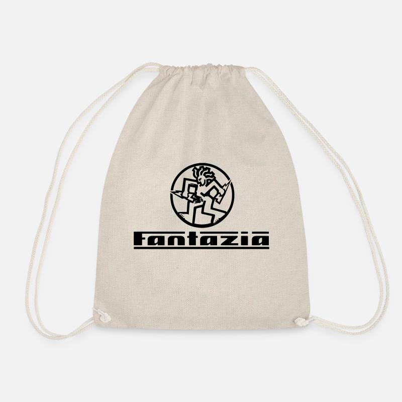 Fantazia Logo - Drawstring Bag - nature