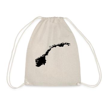 Norway - Drawstring Bag - nature - Front