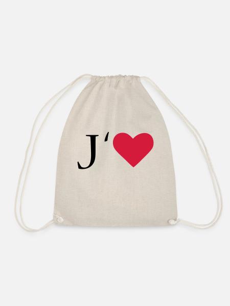 I love - Sac de sport léger - nature