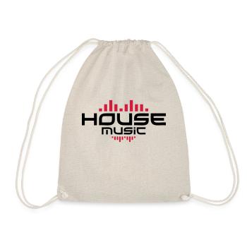House Music - Drawstring Bag - nature - Front