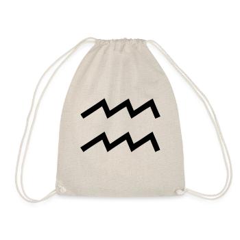 verseau - Sac de sport léger - nature - Devant