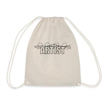 Art / Artist / Painting / Design / Music / Vintage - Drawstring Bag - nature - Front