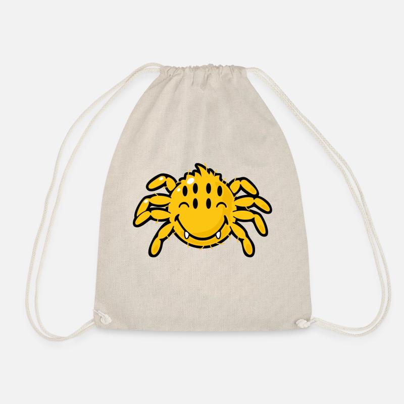 Smiley Spider - Turnbeutel - Natur