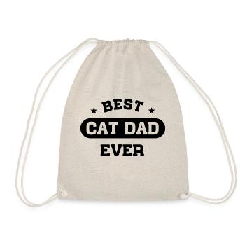 Best Cat Dad Ever - Turnbeutel - Natur - Vorne