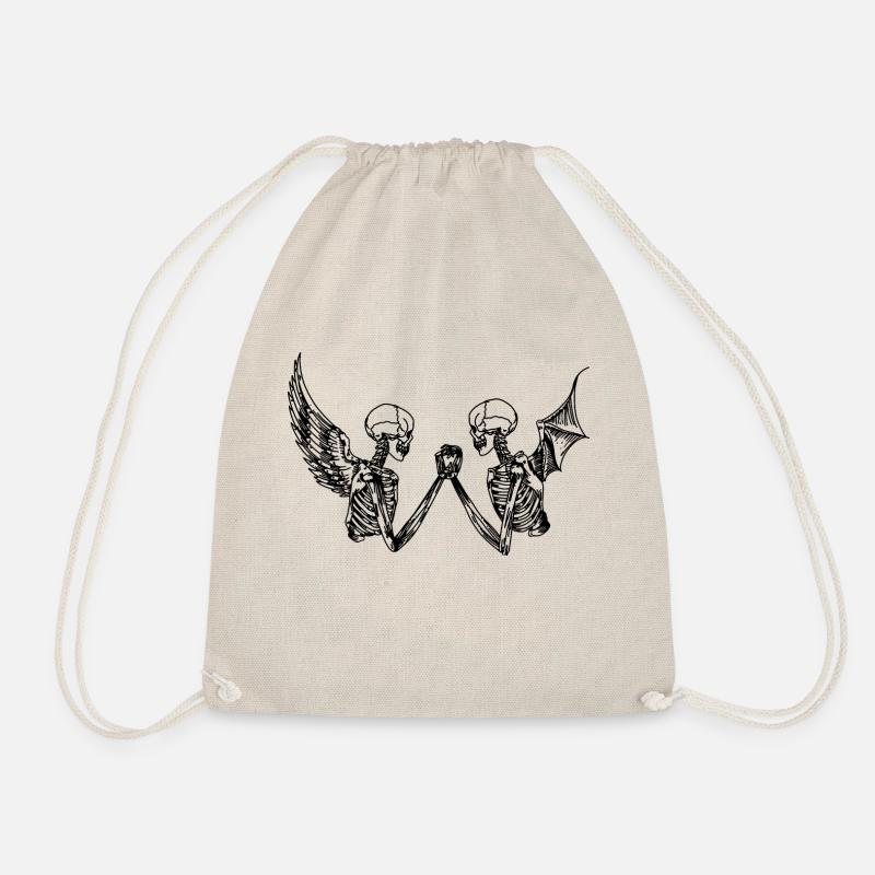 Skeletons - Drawstring Bag - nature