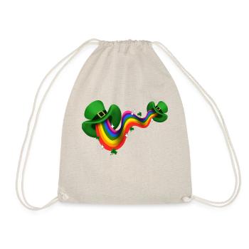 Irish Rainbow - Drawstring Bag - nature - Front