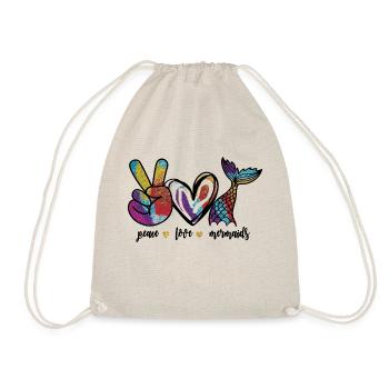 Ocean Sublimation - Drawstring Bag - nature - Front