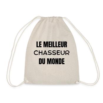 le meilleur chasseur du monde - Sac de sport léger - nature - Devant