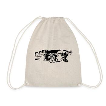 bmx - Drawstring Bag - nature - Front