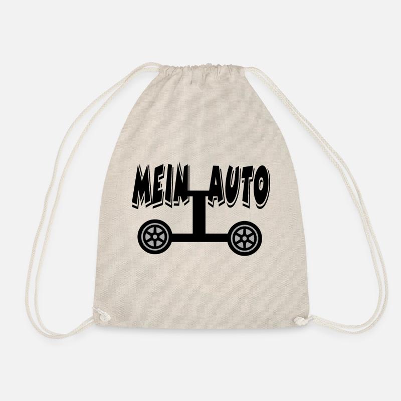 Auto - Turnbeutel - Natur