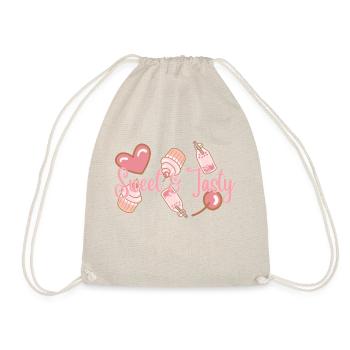 Sweet & Tasty - Turnbeutel - Natur - Vorne