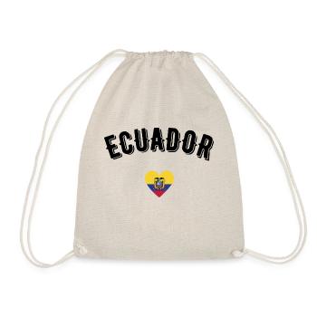 Ecuador - Drawstring Bag - nature - Front