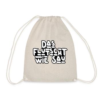 Das flutscht - Turnbeutel - Natur - Vorne