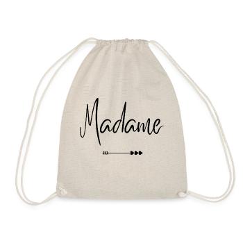 madame - Sac de sport léger - nature - Devant