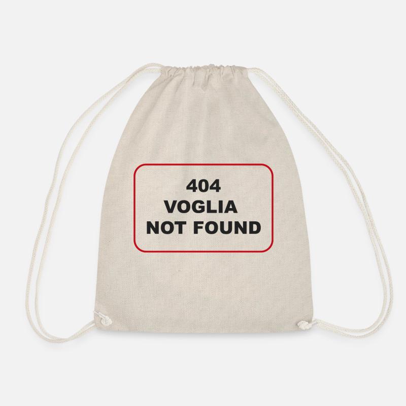 FEHLER 404: VOGLIA NICHT GEFUNDEN - Turnbeutel - Natur