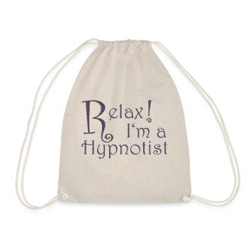 Relax! I'm a Hypnotist - Drawstring Bag - nature - Front
