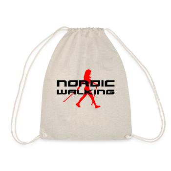 Nordic Walking - Turnbeutel - Natur - Vorne