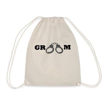 Groom - Drawstring Bag - nature - Front