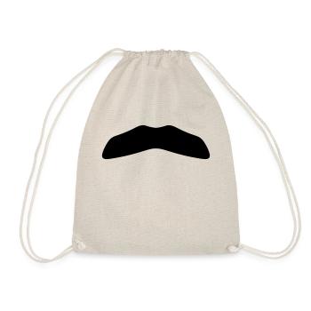 Moustache 3 - Turnbeutel - Natur - Vorne