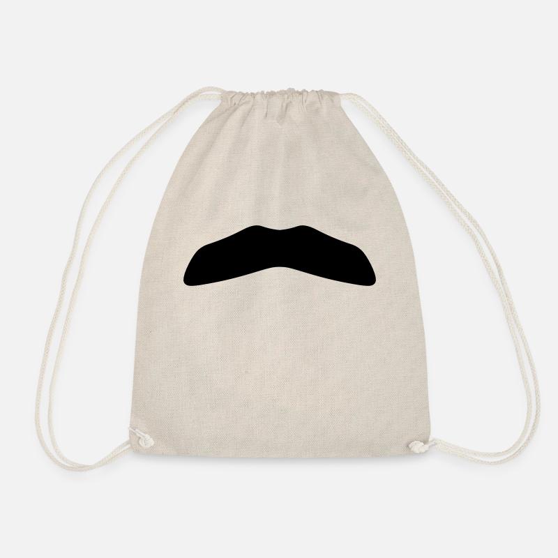 Moustache 3 - Turnbeutel - Natur