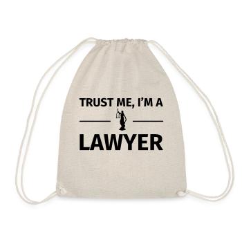 Trust me I'm a Lawyer - Sac de sport léger - nature - Devant