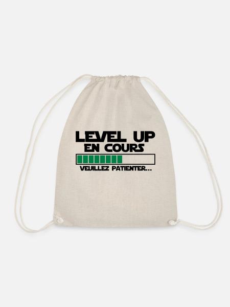 level up en cours veuillez patienter - Sac de sport léger - nature