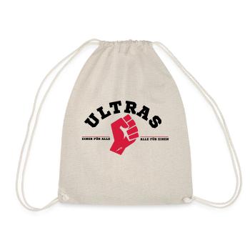 Ultras - alle für einen - Turnbeutel - Natur - Vorne