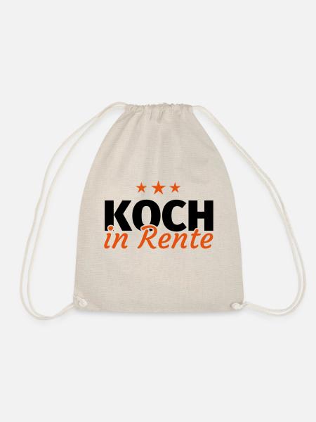 Koch Rente - Turnbeutel - Natur