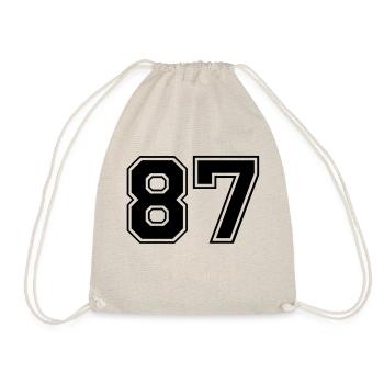 87 - Drawstring Bag - nature - Front
