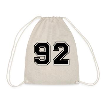 92 - Drawstring Bag - nature - Front