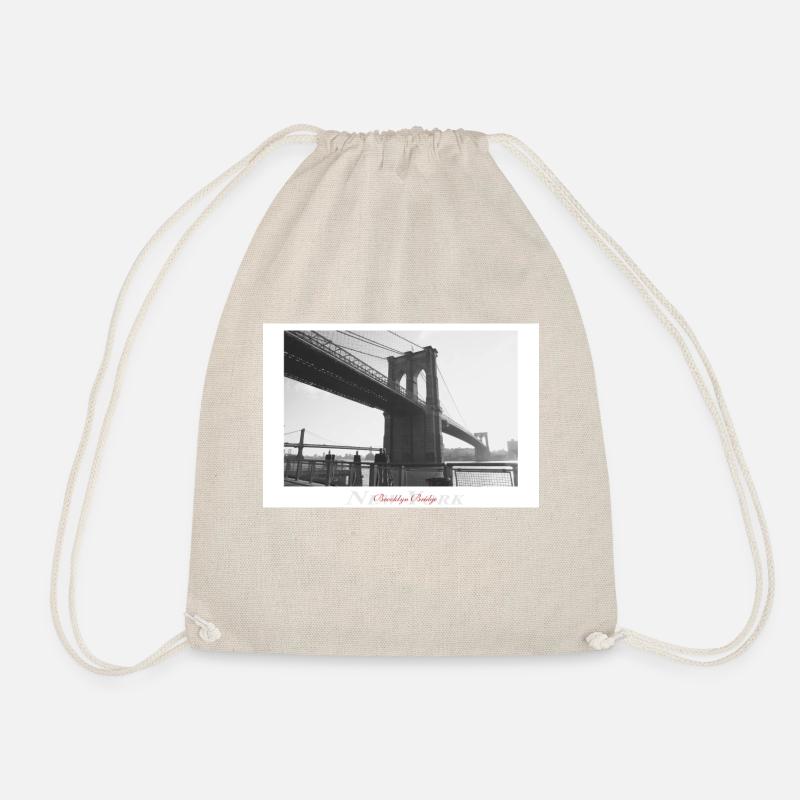 Brooklyn Bridge (Poster) - Turnbeutel - Natur