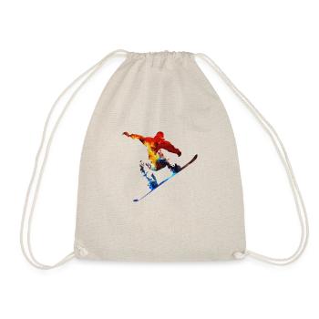 snowboarder 2 - Sac de sport léger - nature - Devant