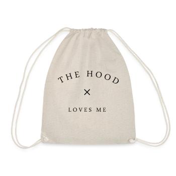 The hood loves me - Turnbeutel - Natur - Vorne