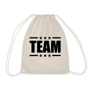 Team - Turnbeutel - Natur - Vorne