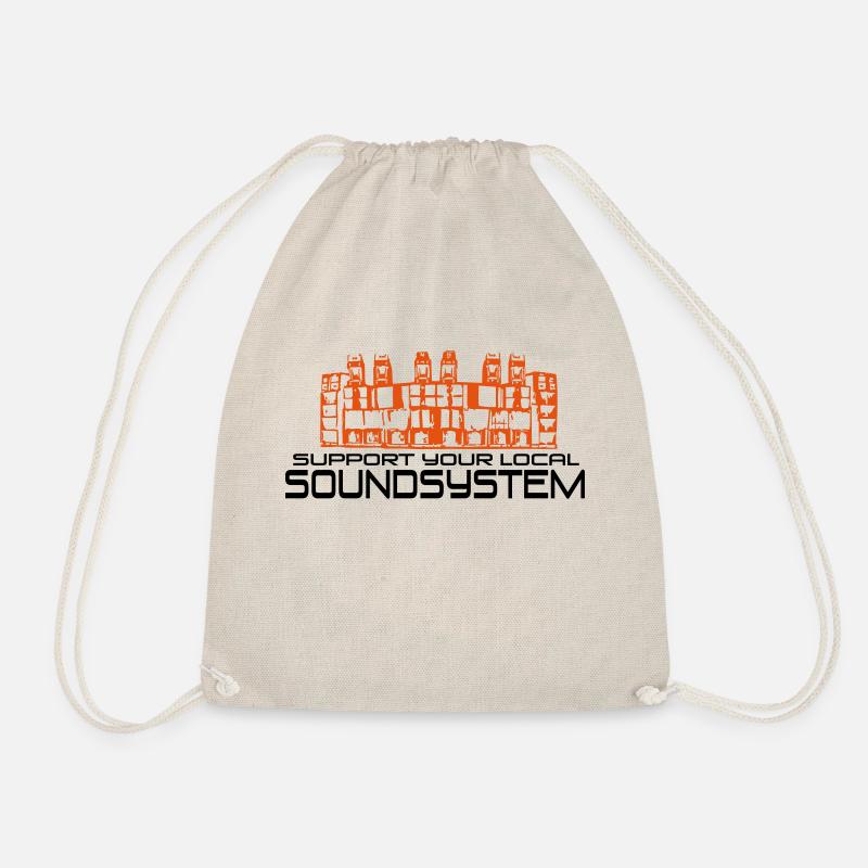 support your local soundsystem - Turnbeutel - Natur