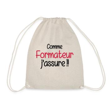 Formateur / Formatrice / Formation / Education - Sac de sport léger - nature - Devant