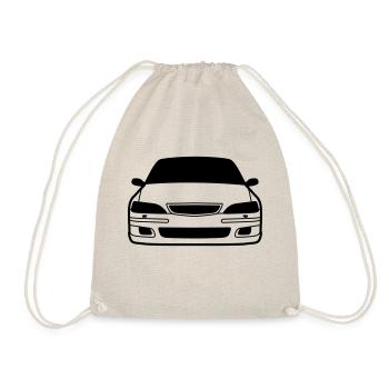 JDM Car eyes Accord | T-shirts JDM - Drawstring Bag - nature - Front