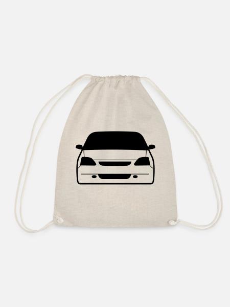 JDM Car eyes EP3 | T-shirts JDM - Turnbeutel - Natur