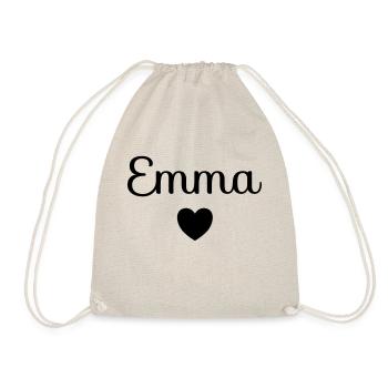 Emma - Drawstring Bag - nature - Front