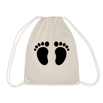 PIED BEBE - Sac de sport léger - nature - Devant