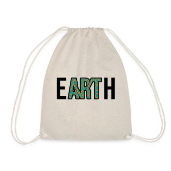 Art - Earth - Earth Art - Coronavirus - E-ART-H - Drawstring Bag - nature - Front